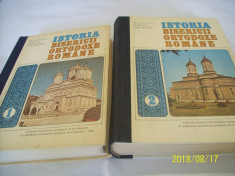 istoria bisericii ortodoxe romane- m. pacurariu vol I + vol II, ed. II foto