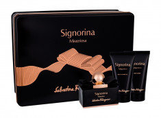 Apa de parfum Salvatore Ferragamo Signorina Misteriosa Dama 50ML Edp 50 ml + Lotiune de corp 50 ml + Shower Gel 50 ml foto