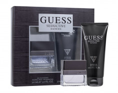 Apa de toaleta GUESS Seductive Homme Barbatesc 30ML Edt 30ml + 200ml Gel de dus foto