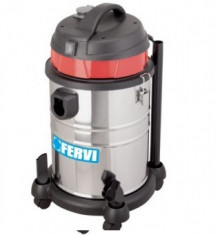 Aspirator industrial apa si praf 1.4kW, 30L, FERVI A030/30A foto