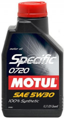 Ulei motor Motul Specific 0720 5W30 1L SPECIFIC 0720 5W30 1L foto