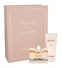 Apa de parfum Salvatore Ferragamo Signorina Eleganza Dama 100ML Edp 100 ml + Lotiune de corp 100 ml foto