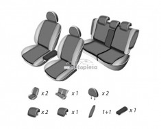 Set huse scaune VW PASSAT B6 variant 2005 - 2010 UMBRELLA 45985 foto