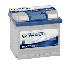 Acumulator baterie auto VARTA Blue Dynamic 52 Ah 470A 5524000473132 foto