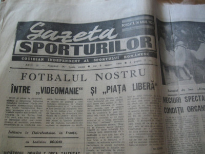 Ziarul Sportul (9 august 1990) foto