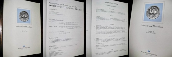 Catalog Monede si Medalii 2122 03 2006-Hauck&amp; Aufhauser-Bancheri privati.