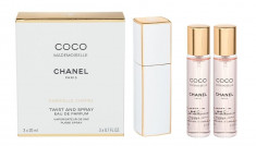 Apa de parfum Chanel Coco Mademoiselle Dama 3x20ML foto