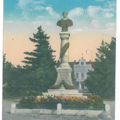 3609 - TURNU SEVERIN, Traian statue, Romania - old postcard - used - 1930