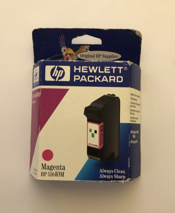 Cartus Cerneala HP 40m (51640M), Magenta 42ml