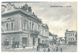 2407 - TARGU-SECUIESC, Covasna, Market - old postcard - used - 1922, Circulata, Printata