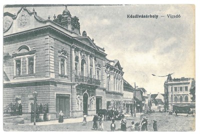 2407 - TARGU-SECUIESC, Covasna, Market - old postcard - used - 1922 foto