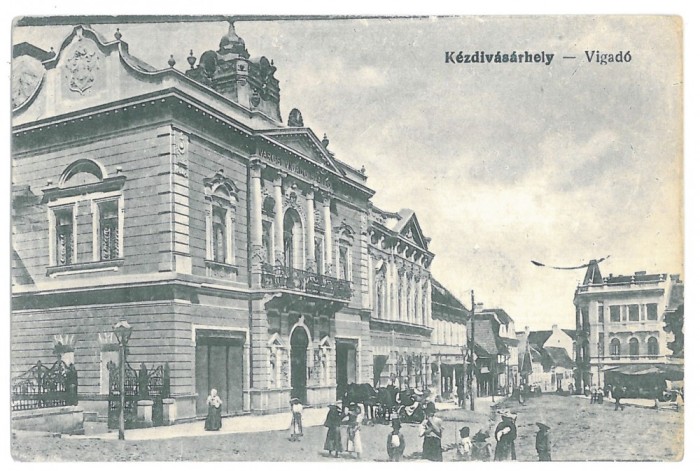 2407 - TARGU-SECUIESC, Covasna, Market - old postcard - used - 1922