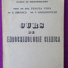 Curs de endocrinologie clinica/autori Pencea Vera s.a./litografie IMF Iasi/1980