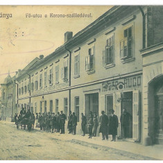 3596 - ORAVITA, Caras, Romania, store - old postcard - used - 1911