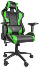 Scaun Gaming Genesis Nitro 880, reglabil (Negru/Verde) foto