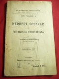 George G.Antonescu -Herbert Spencer si Pedagogia Utilitarista-Tipogr.Jockey Club