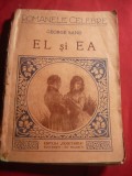 George Sand - El si Ea - Ed. Cugetarea , trad. Al.Iacobescu ,224 pag