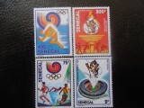 SENEGAL-J.O. SEUL 1988-SERIE COMPLETA-NESTAMPILATE, Nestampilat