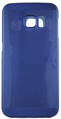 Husa Samsung Galaxy S6 EDGE TPU Perforat Bleumarin foto