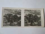 Cumpara ieftin Fotografie stereoscopica 128 x 60 mm Wehrmach ,,Der Kampf im Westen&#039;&#039; anii 30