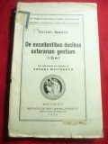 100. Corneli Nepotis -De Excellentibus ducibus exterarum gentium liber -Ed.1925 Ed. Rasaritul Casa Scoalelor , adnotat de Anghel Marinescu , 128 pag