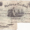 MAREA BRITANIE 5 lire 1887 G anulata Stockton on Tees Bank emisiune provinciala