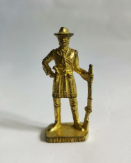 Figurina surpriza ou Kinder Buffalo Bill cowboy, 4 cm, metal foto