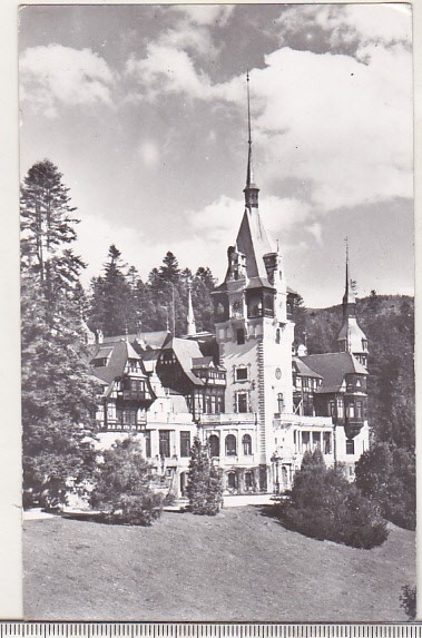 bnk cp Sinaia - Muzeul Peles - circulata