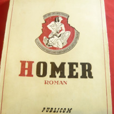 N.I.Ottescu- Homer- Romanul vietii lui Homer si a Eroilor lui -Prima Ed.1942