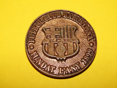 Medalie fotbal - FC BARCELONA (anul 1997) foto