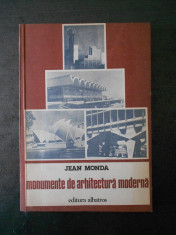 JEAN MONDA - MONUMENTE DE ARHITECTURA MODERNA foto