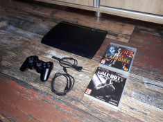 PS3 Ultra Slim 500GB + jocuri+accesorii+1 controller Sony original foto