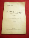 Constant Ionescu - Raymond Poincare -Discurs la Ateneul Roman 1923 ,autograf