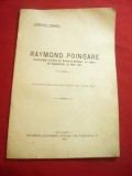 Constant Ionescu - Raymond Poincare -Discurs la Ateneul Roman 1923 ,autograf