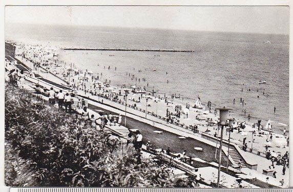 bnk cp Eforie Sud - Pe plaja - circulata