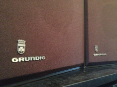 Set Boxe GRUNDIG CT-300 (50 Watt) - Vintatge/Made in RFG/Impecabile foto