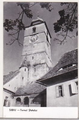 bnk cp Sibiu - Turnul Sfatului - necirculata foto