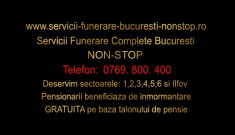 Servicii Funerare Bucuresti 0769800400 foto