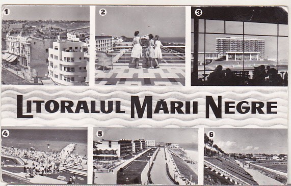 bnk cp Litoralul Marii Negre - Vedere - circulata