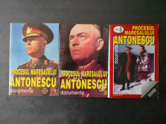 PROCESUL MARESALULUI ANTONESCU. DOCUMENTE 3 volume foto