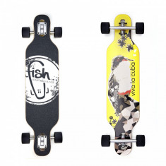 Skateboard - Longboard - Viva La Cuba/Silver/Black 35&amp;#039;&amp;#039; foto