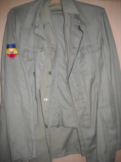 HOPCT RO COSTUM MILITAR RSR GARZILE PATRIOTICE NOU-CAMASA,PANTALON,JACHETA D=52 foto