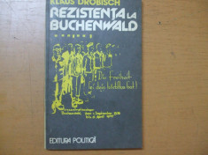 Rezistenta la Buchenwald 1981 Klaus Drobisch foto