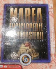 Marea enciclopedie a cunoasterii Vol. 5 - Arta si literatura foto