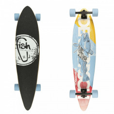 Skateboard Longboard - DerDorsch/Black/Summer Blue 40&amp;#039;&amp;#039; foto