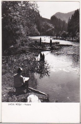 bnk cp Lacul Rosu - Vedere - uzata foto