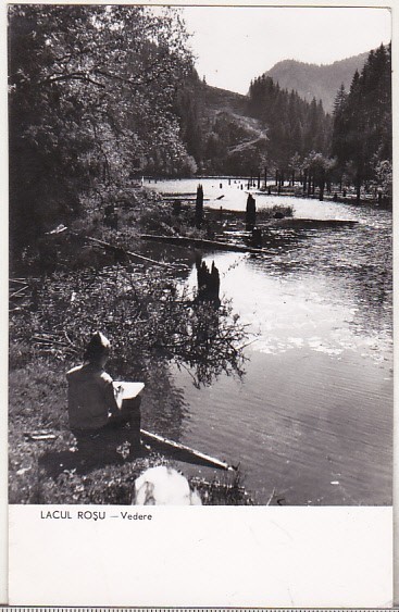 bnk cp Lacul Rosu - Vedere - uzata