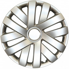 Set capace roti 16 inch tip Vw, culoare Silver 16-409 foto