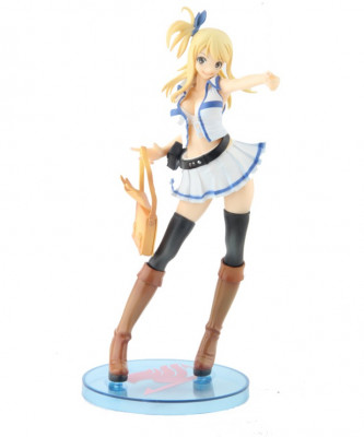 Figurina Fairy Tail Lucy Heartfilia anime 23 cm foto