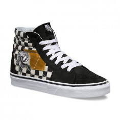 Shoes Vans SK8-Hi (Satin Patchwork) checker/black foto